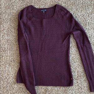 Cable sweater